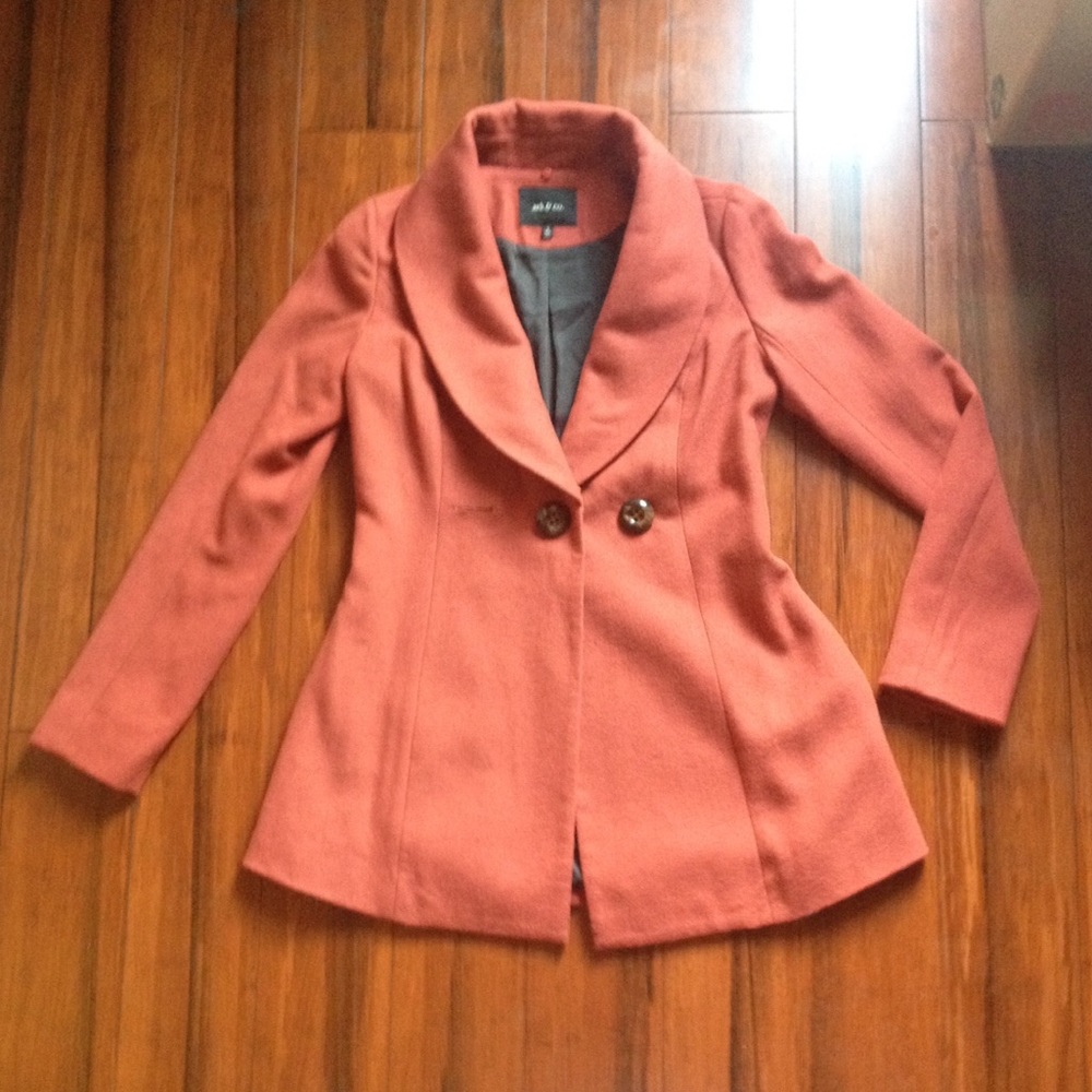 Fitted Red Coat
